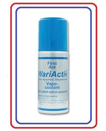 wariactiv|Wari Activ Vapo Coolant Anesthesia Aerosol Spray .